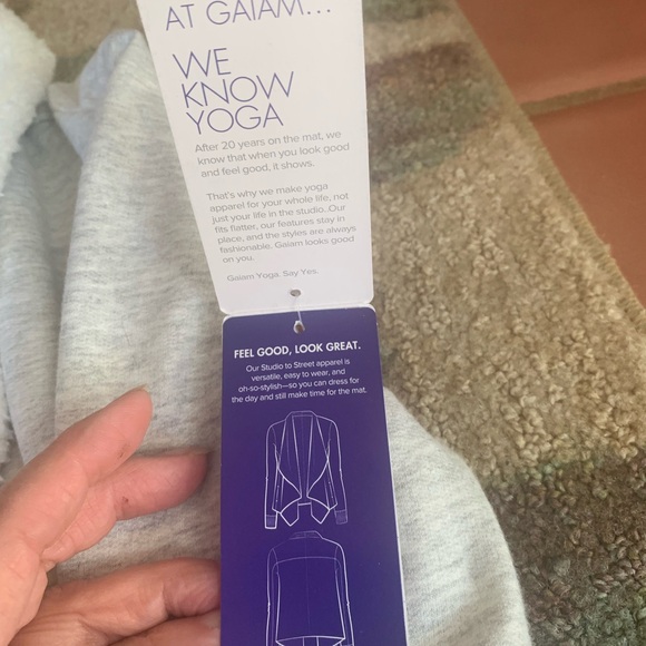 NWT GAIAM jacket fleece lined size xs - Picture 5 of 5